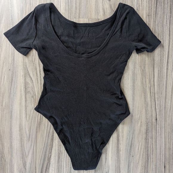 H&M - Black Body Suit - Medium - Picture 2 of 3